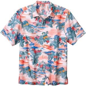 Tommy Bahama Coconut Point Sunset Sail Camp Shirt Island Zone Size 3XLB